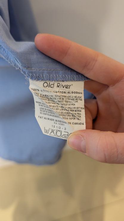 Chemise – Old River (Bleu)
