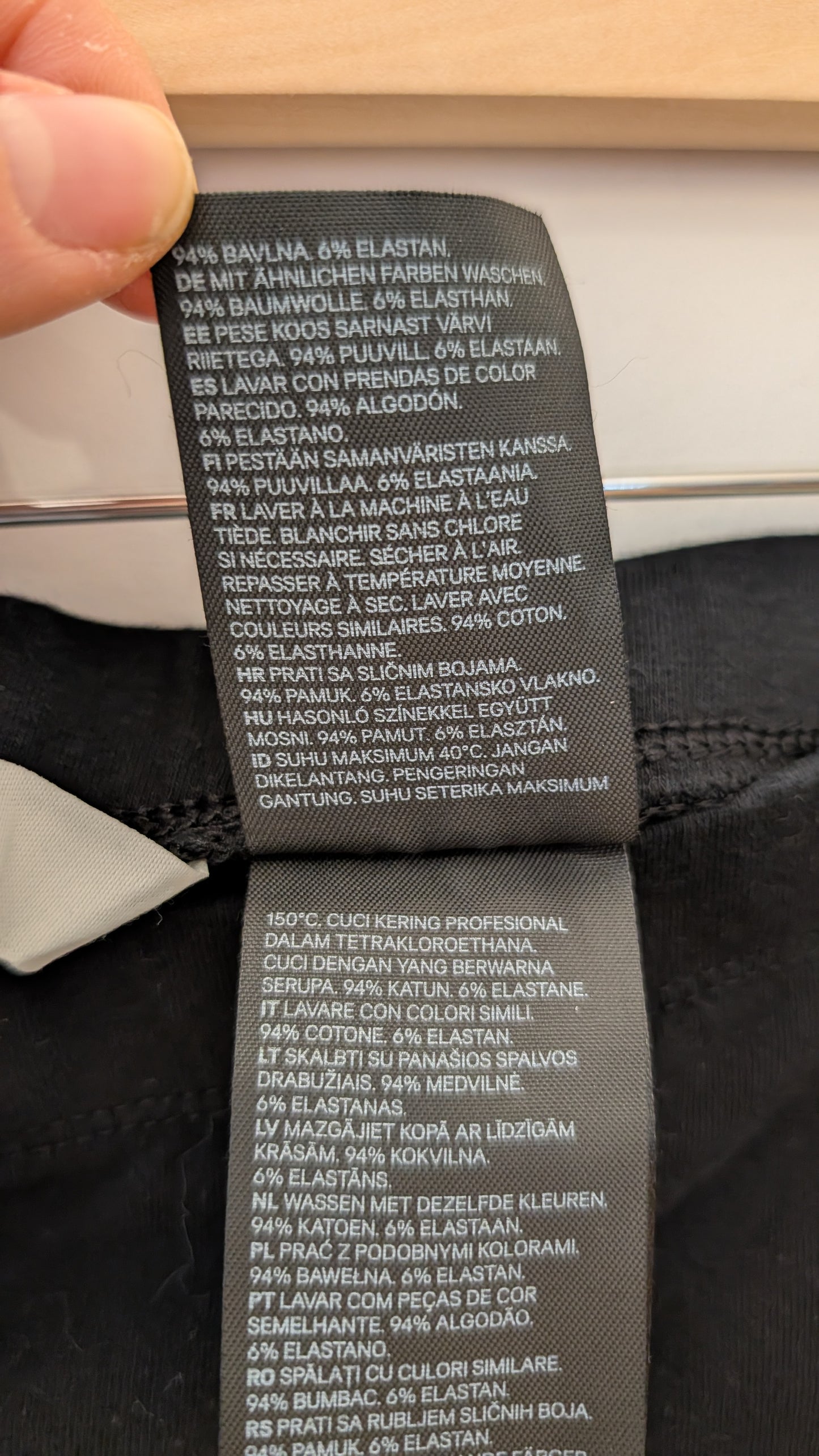 Cuissard de sport – H&M (Noir)