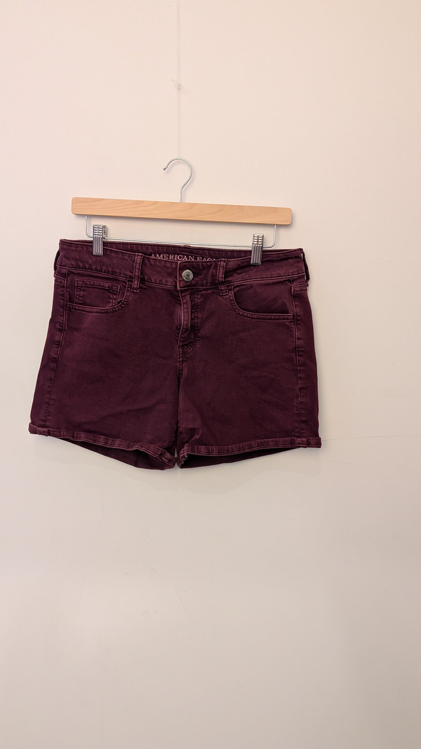 Short Super Stretch – American Eagle (Bourgogne)
