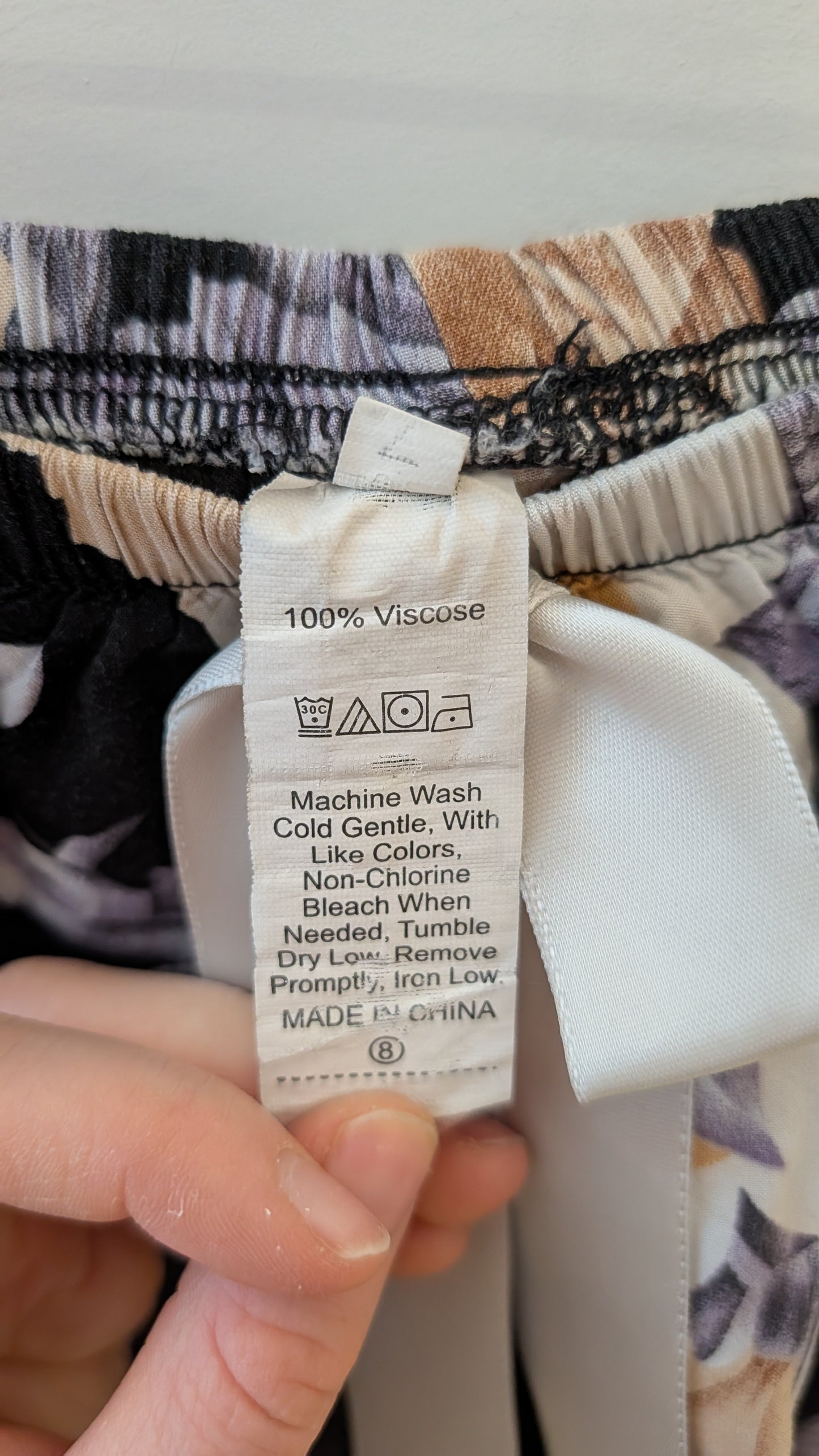 Pantalon de Pyjama –  (Motifs Floraux)