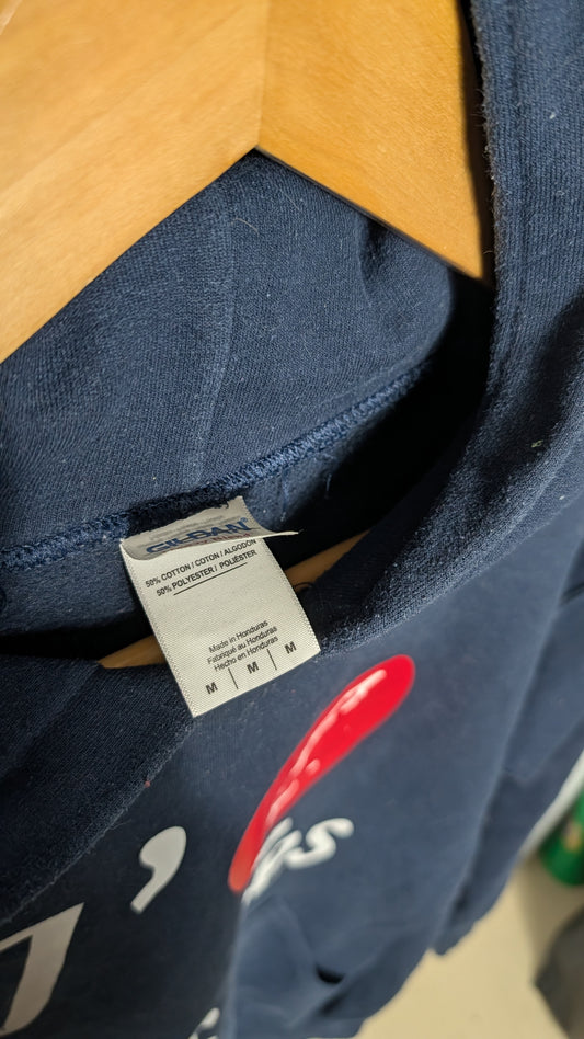 Hoodie "J'aime les Îles" – Gildan (Marine)