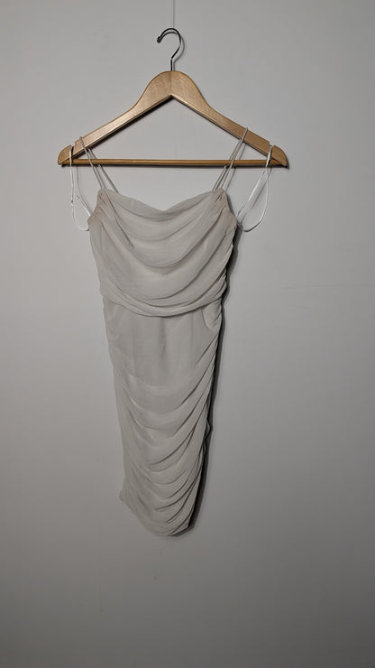 Robe blanche moulante - Streetwear society - M