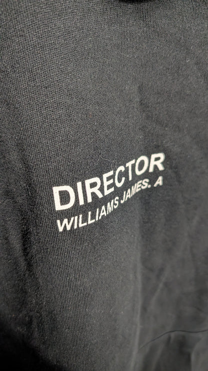 Coton ouaté à capuche "Director" – Premium Men (Noir)
