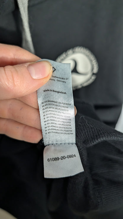 Coton ouaté à capuche "Director" – Premium Men (Noir)