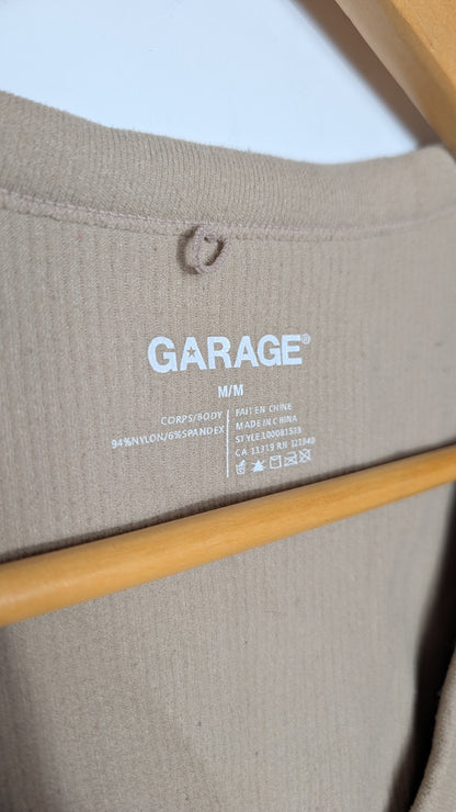 Chandail à Manches Courtes – Garage (Brun Gris) - M