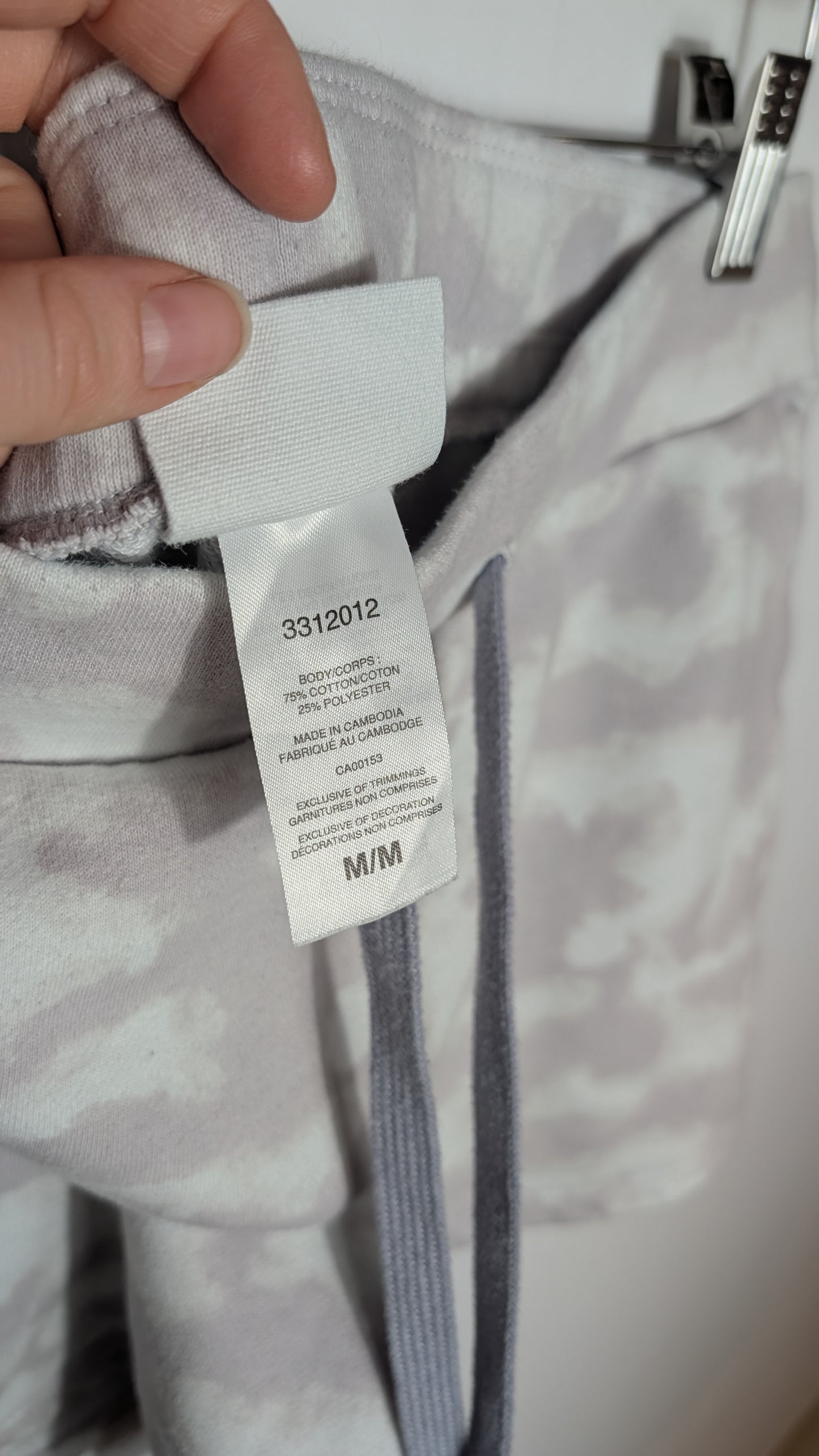 Short Molletonné – Champion (Camouflage)
