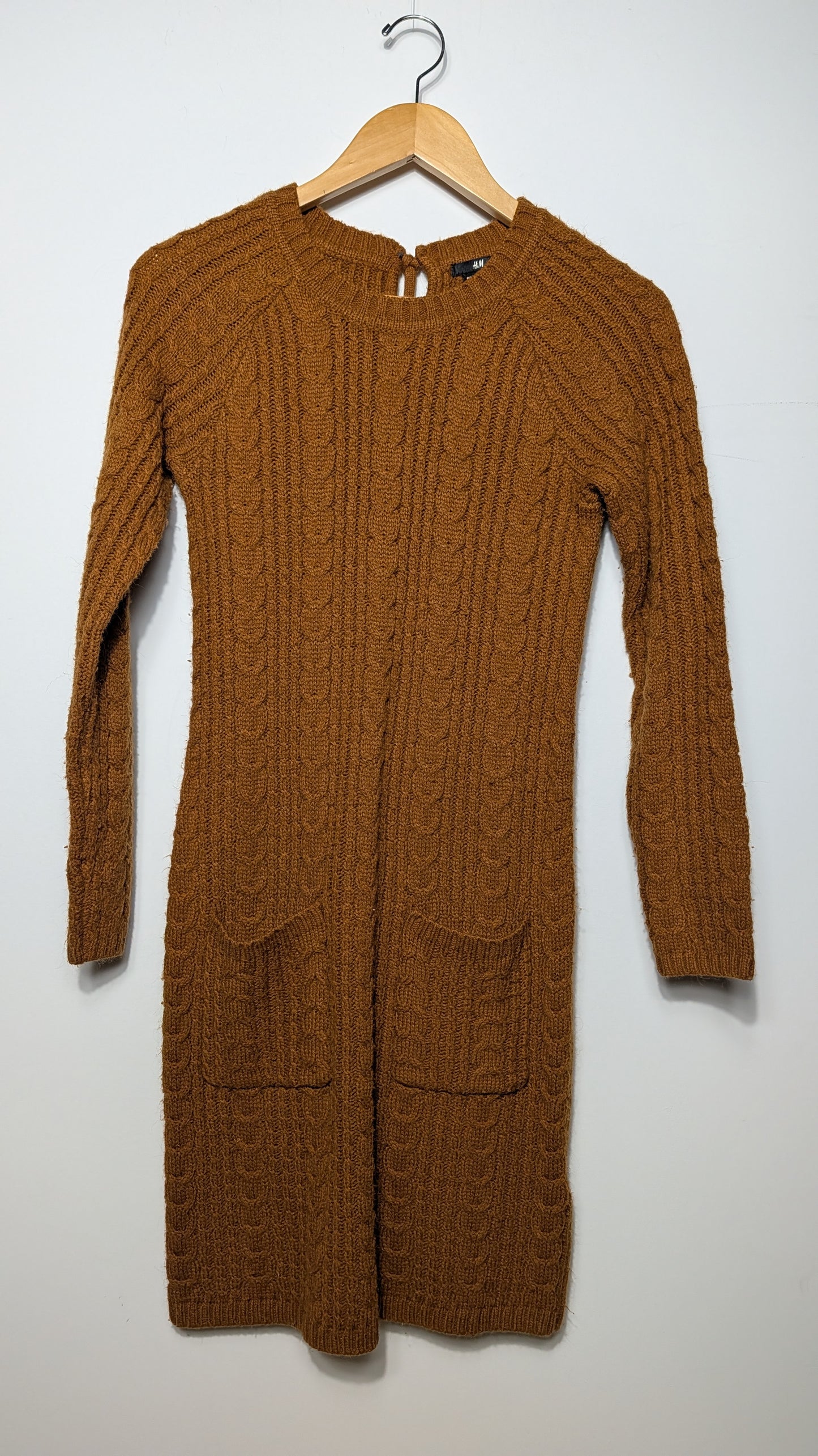 Robe-chandail – H&M (Cannelle) - XS (S)