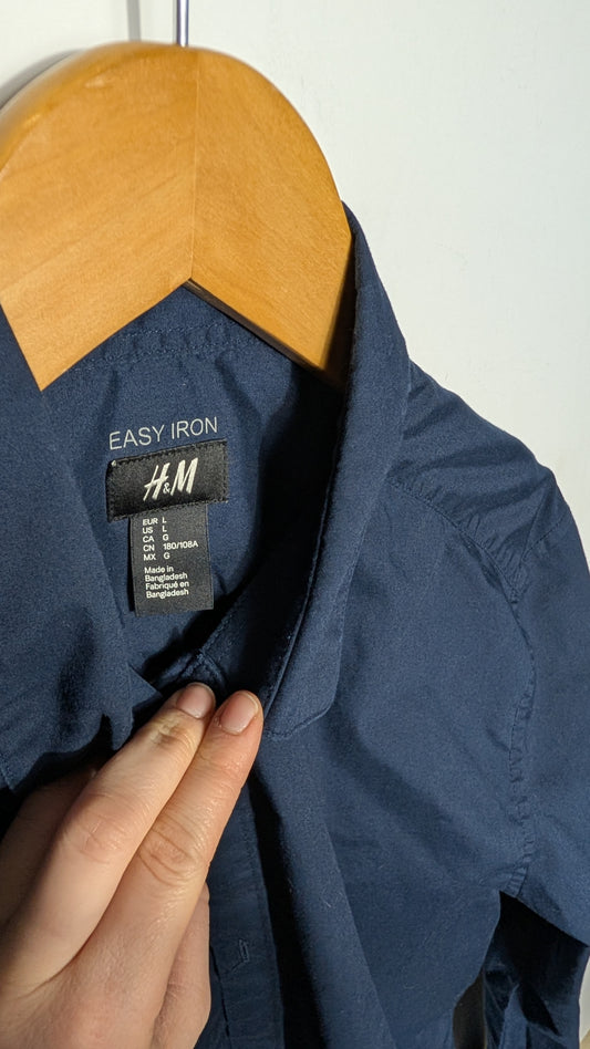 Chemise – Inconnue (Bleu Marin)