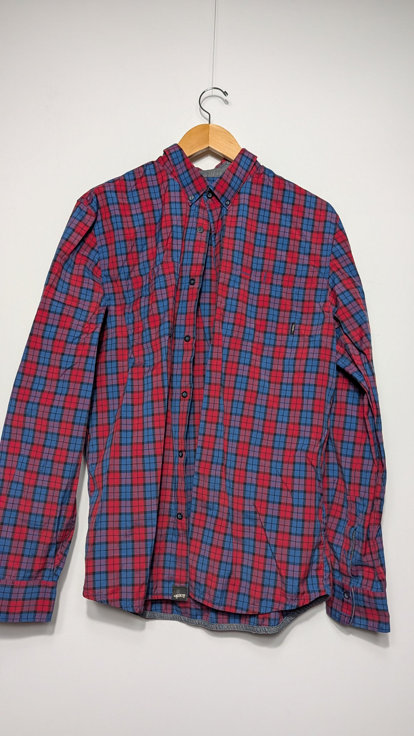 Chemise Plaid – Vans (Rouge & Bleu)