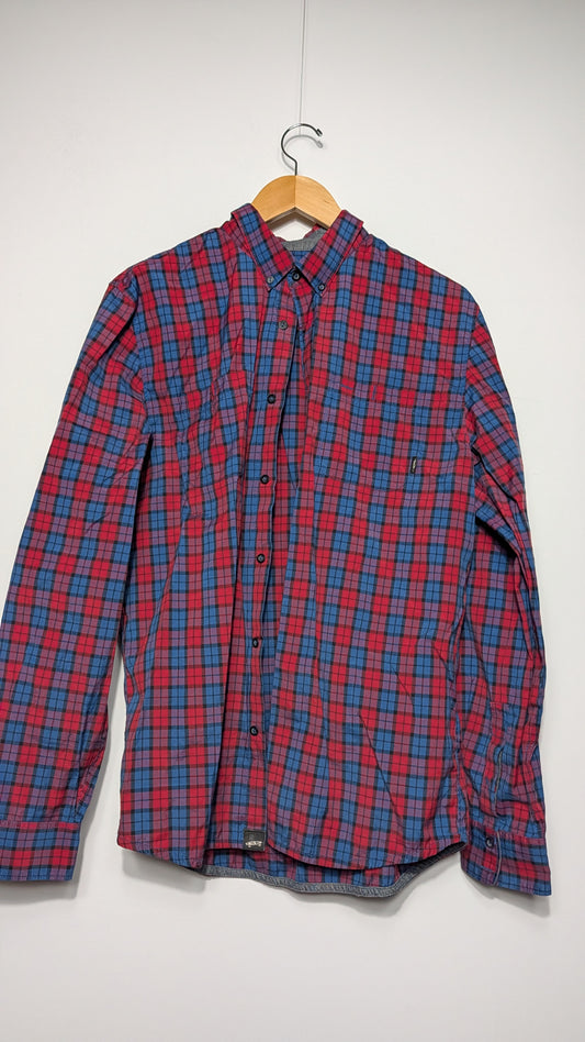 Chemise Plaid – Vans (Rouge & Bleu)