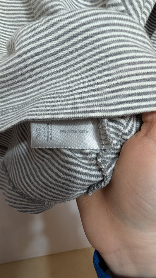 Haut à col bénitier – Contemporaine - XL