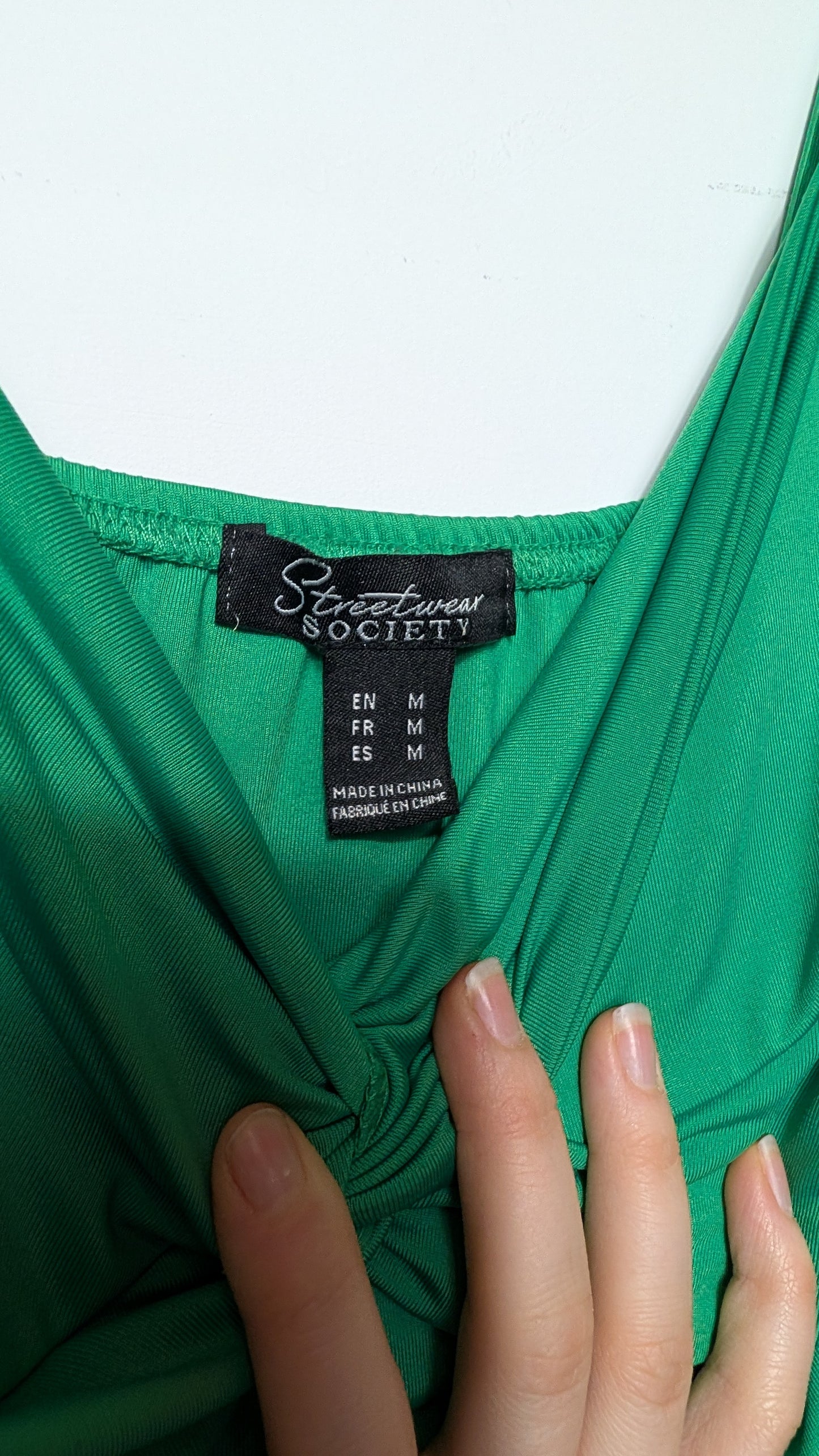 Robe drapée – Streetwear Society - M