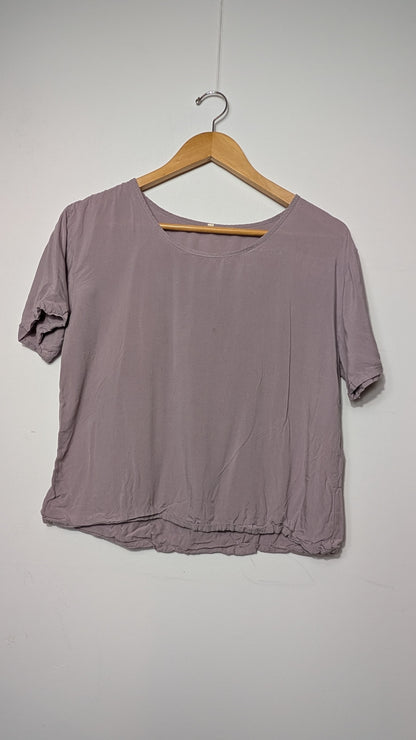 T-shirt fluide – Mauve - M