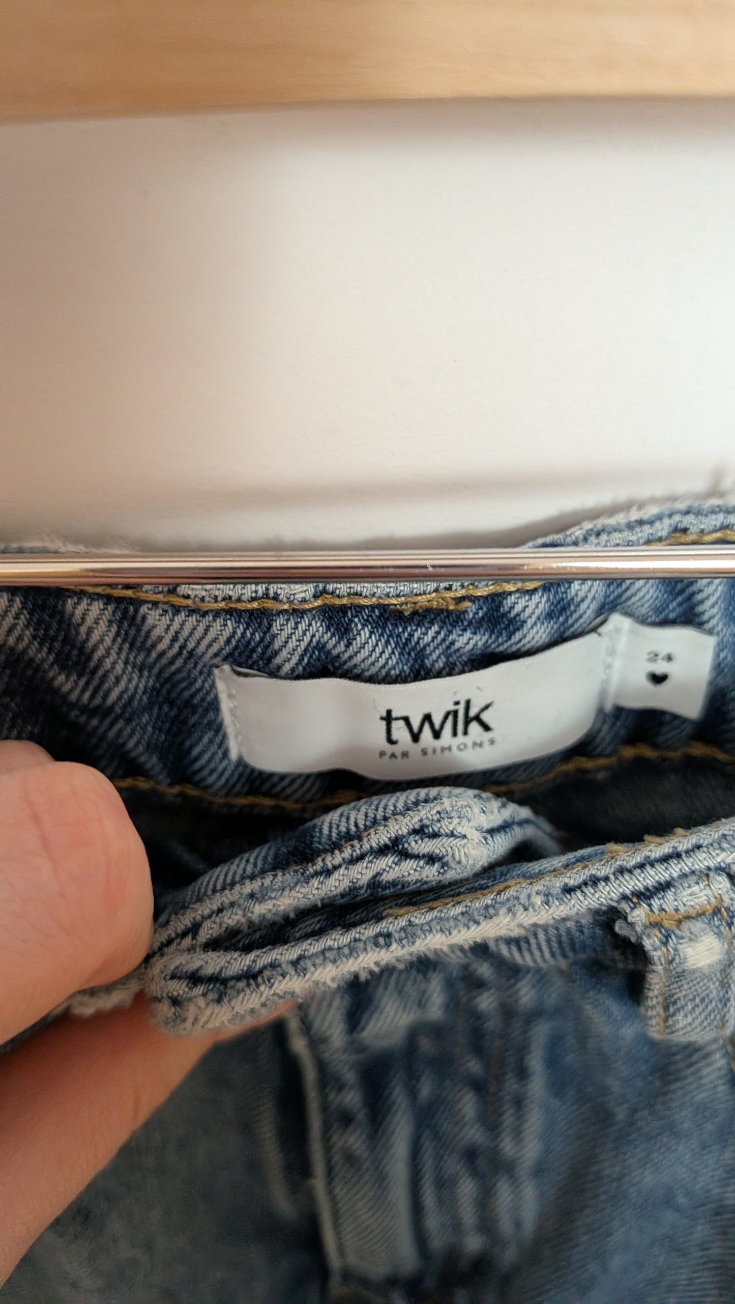 Jeans bleu délavé - Twik - 24