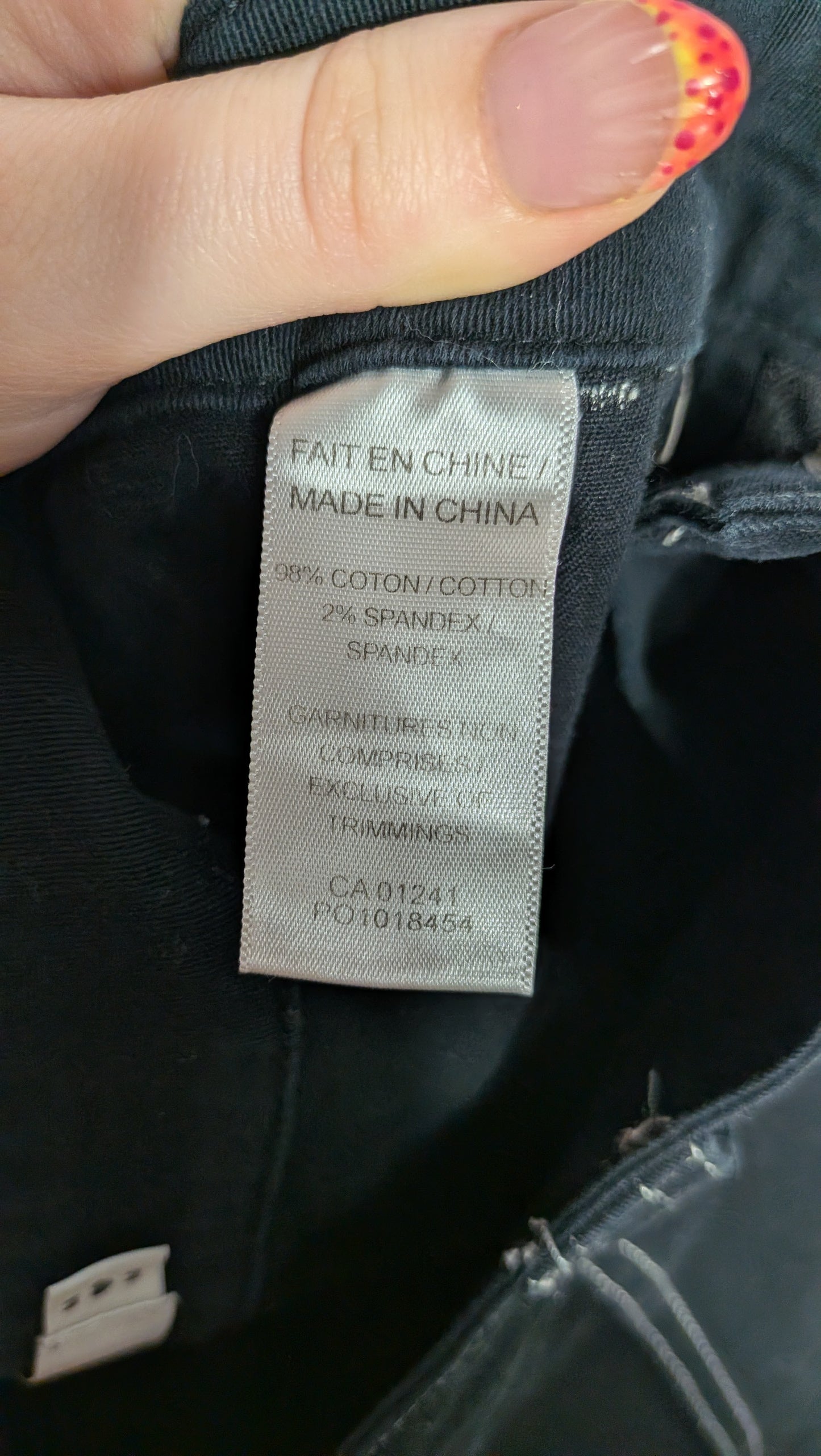 Pantalon cargo noir - Twik - M