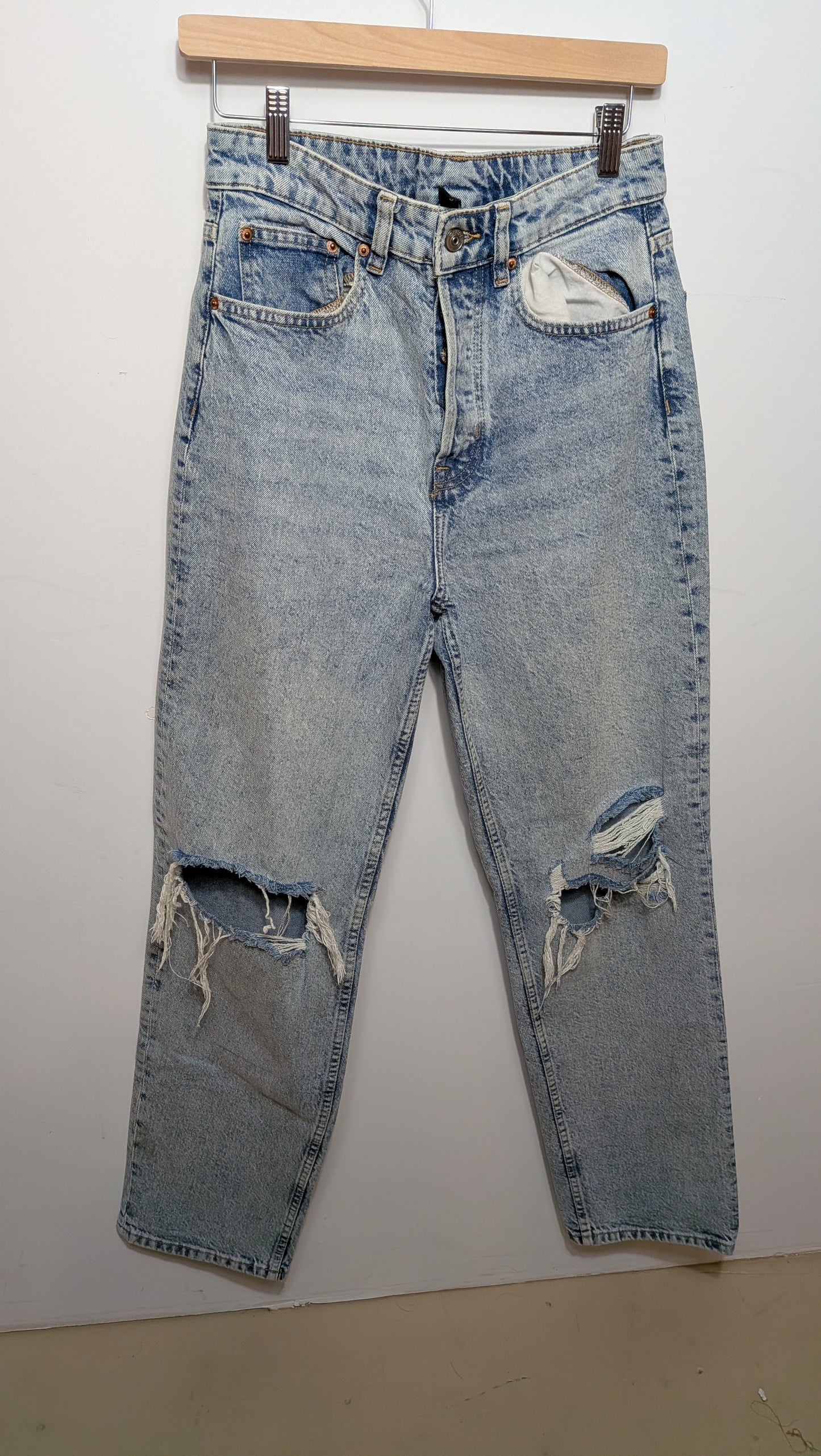 Jeans bleu délavé - Divided - 4