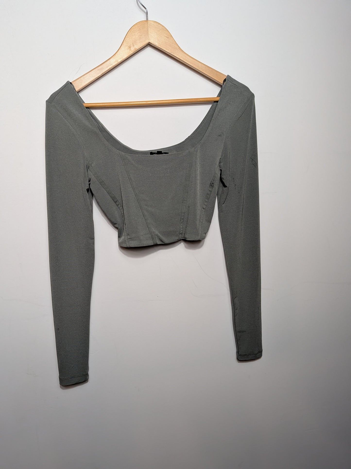 Haut de style corset vert sauge - Dynamite - S