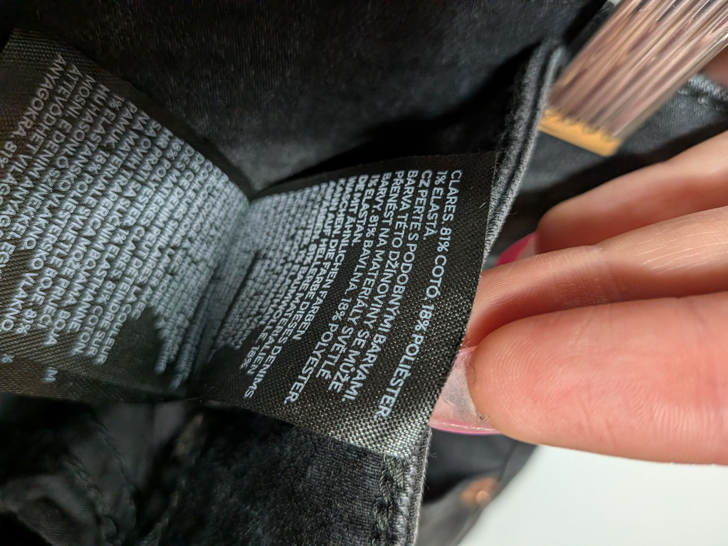 Jeans flare noir - HM - US 6