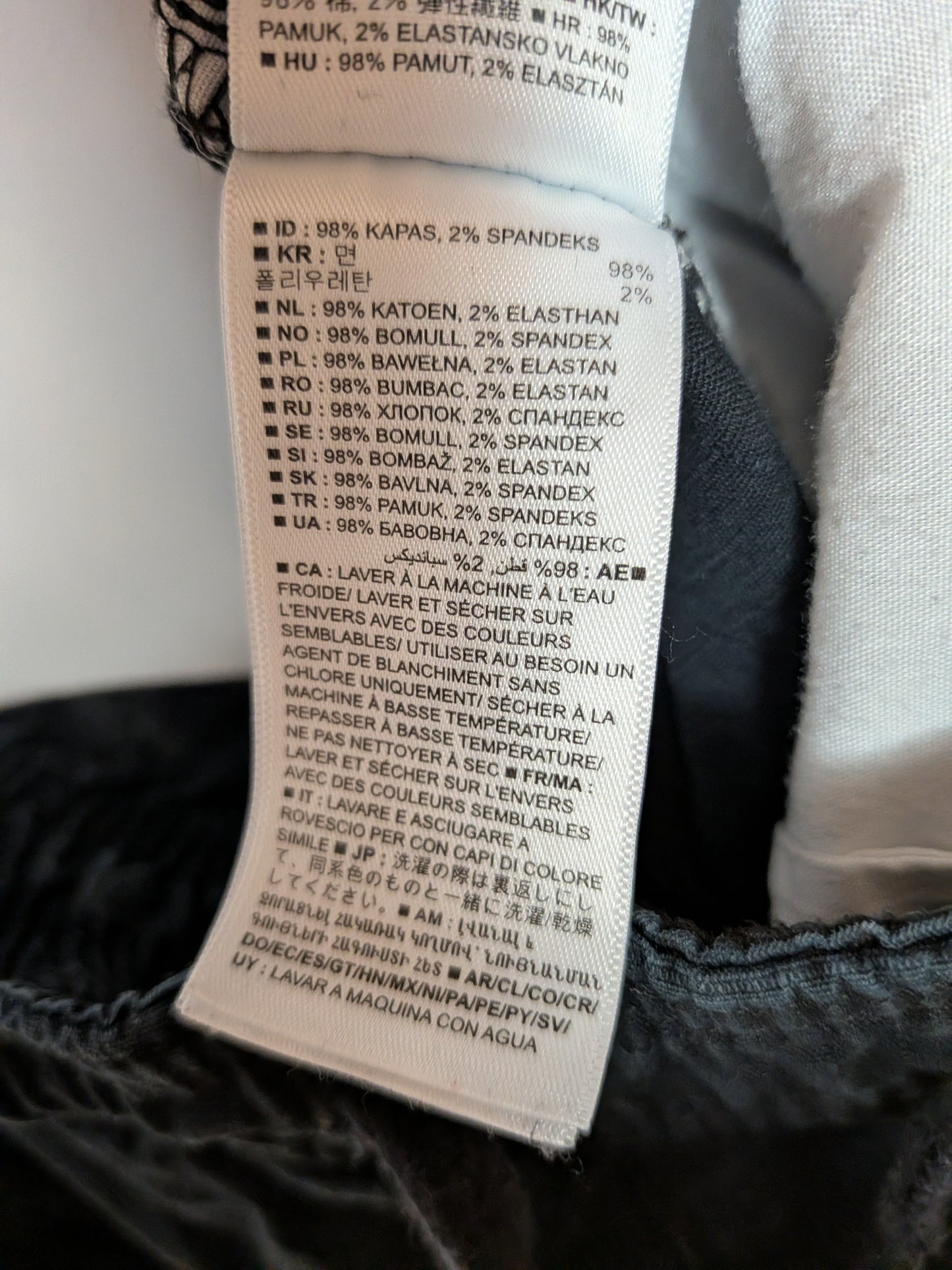 Pantalon jogging cargo noir - GAP - LG