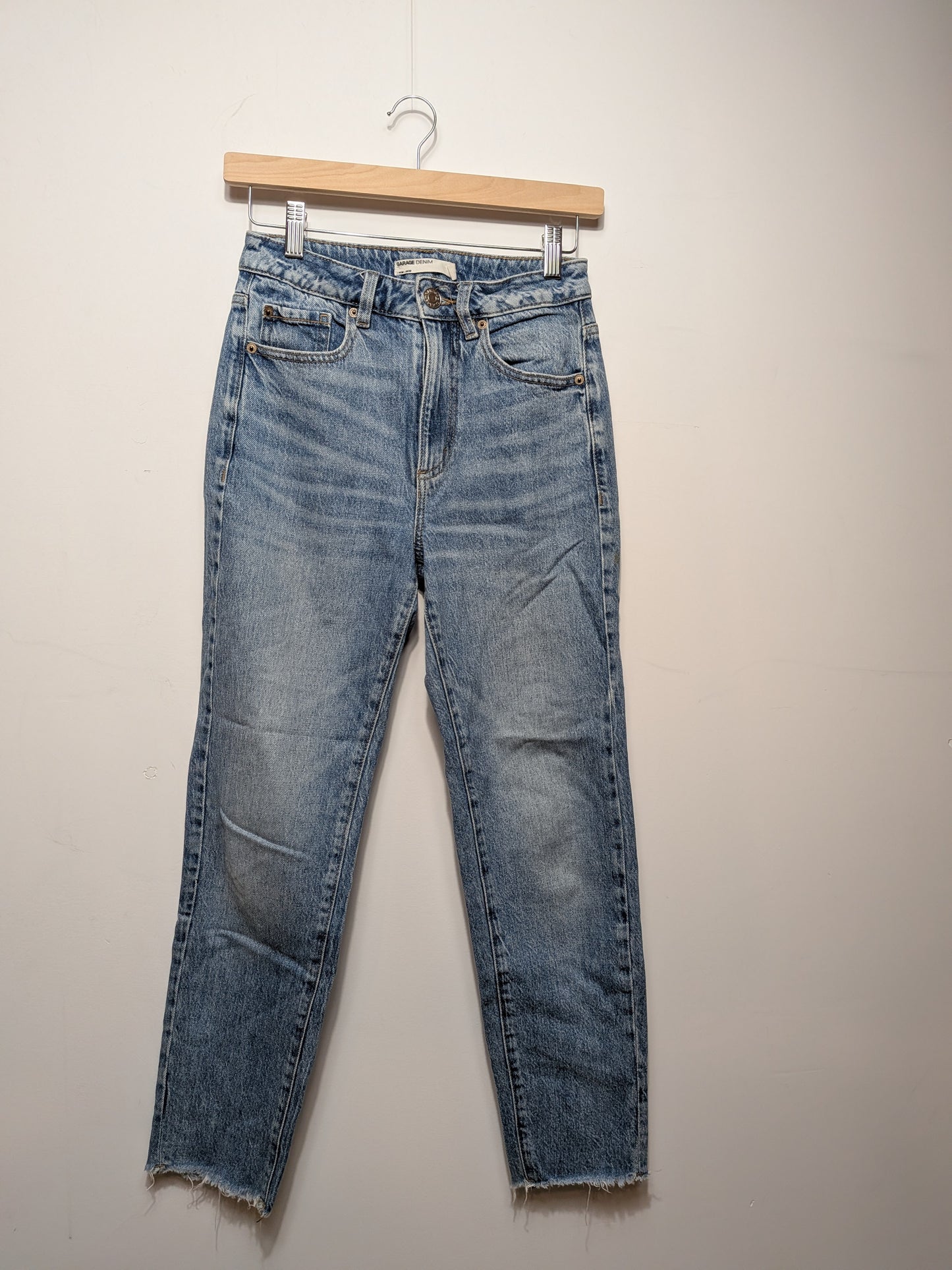 Jeans Mom délavé - Garage - 1