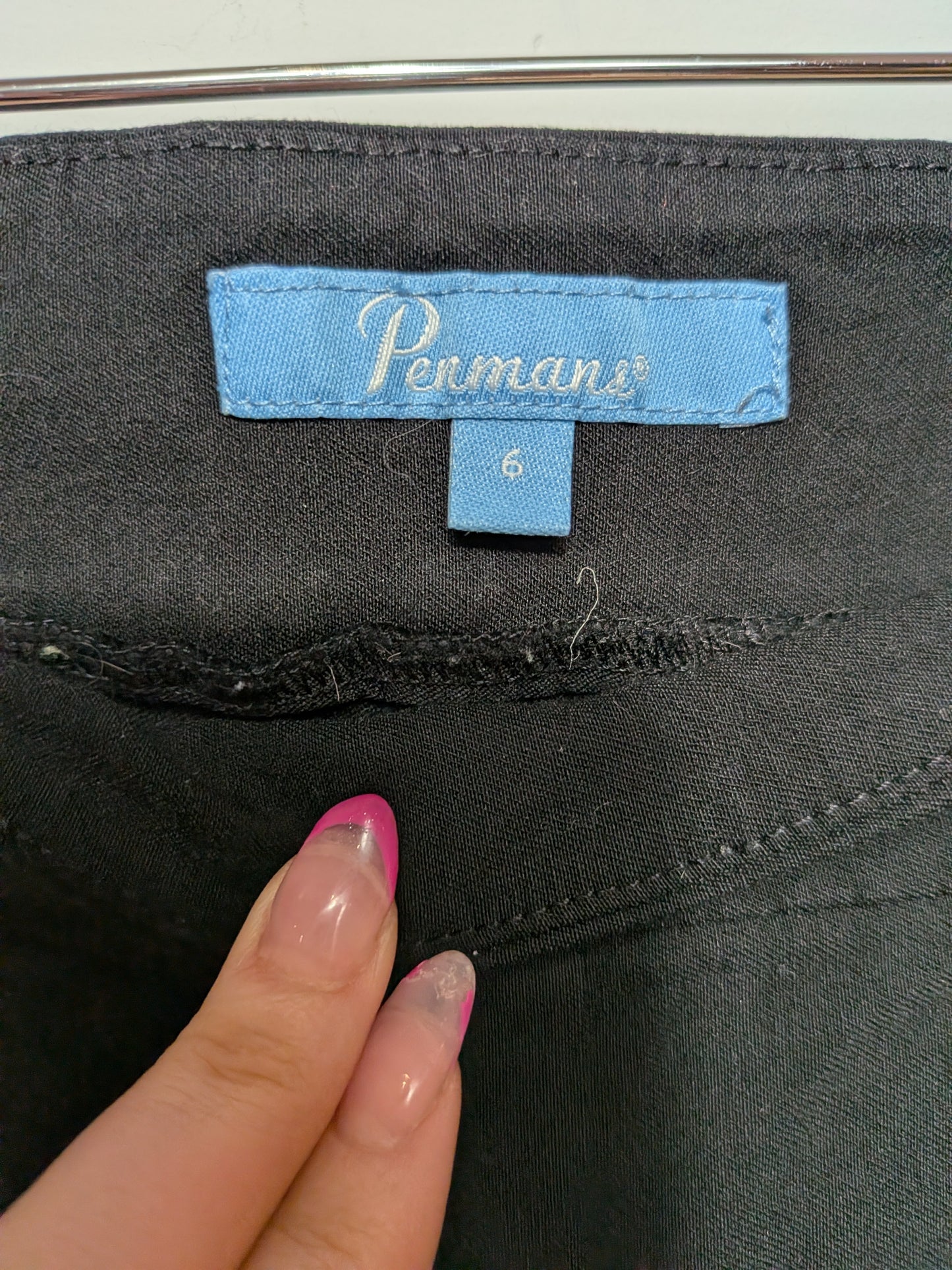 Pantalon droit noir - Penmans - 6
