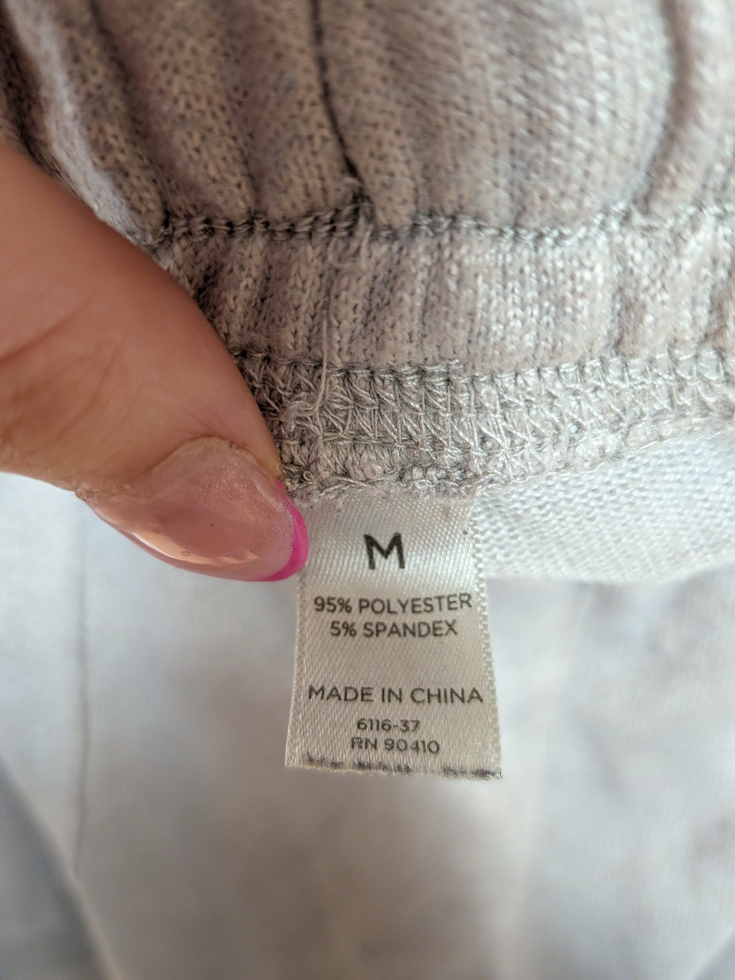 Jogger gris chiné - Inconnu - M