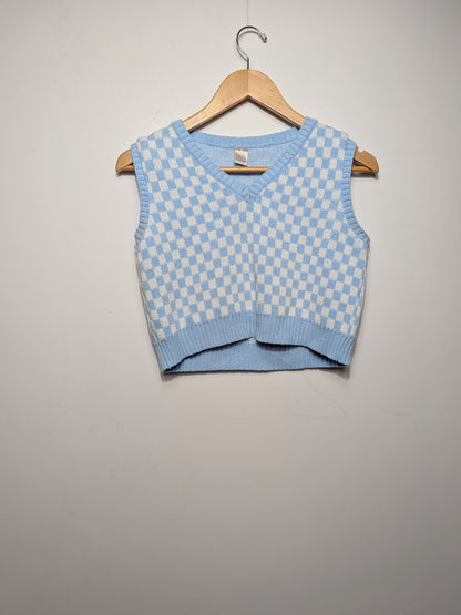 Camisole tricot damier - Twik - Taille manquante