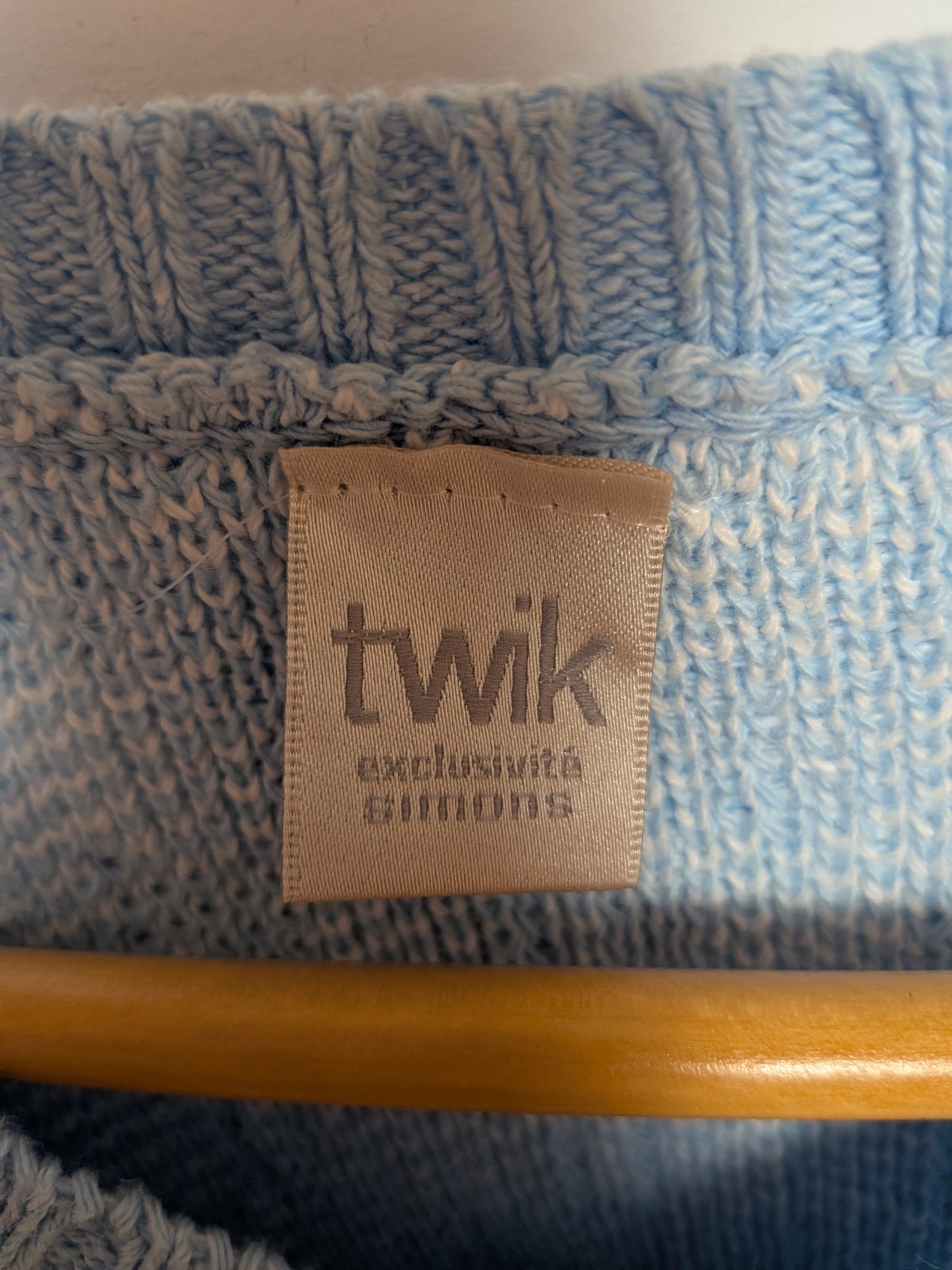 Camisole tricot damier - Twik - Taille manquante