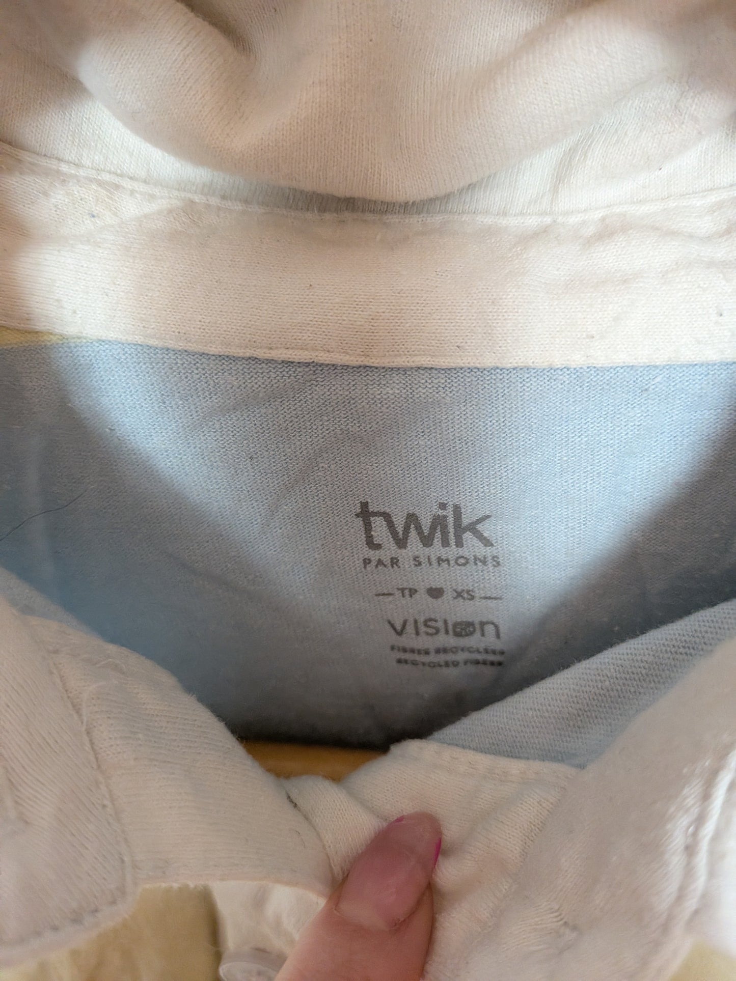 Polo cropped rayé - Twik - XS
