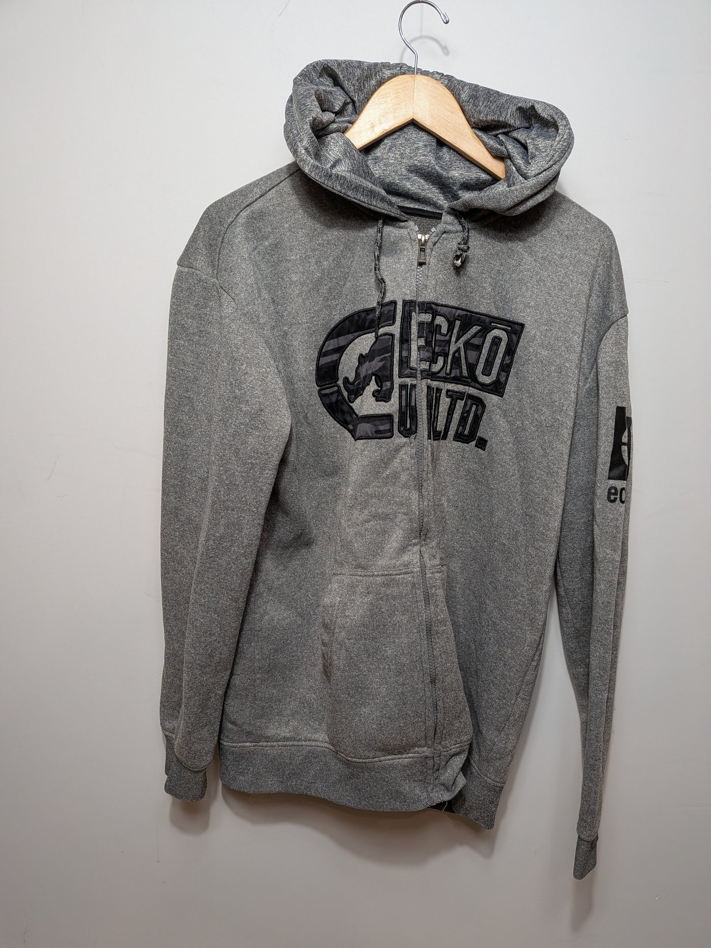 Hoodie zippé gris - Ecko Unltd - XL