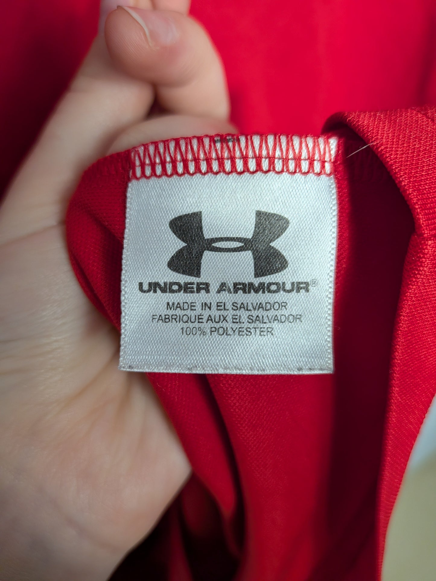 T-shirt sport rouge - Under Armour - L