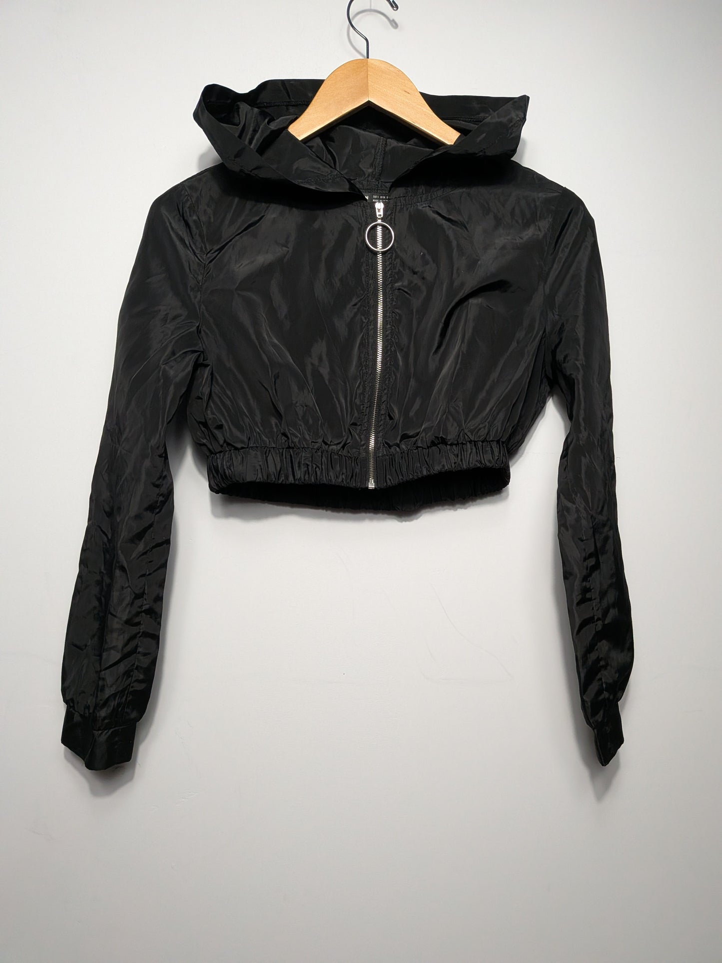 Coupe-vent cropped noir - Shein - S