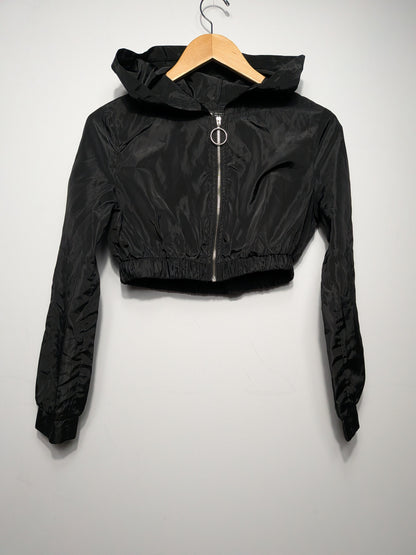 Coupe-vent cropped noir - Shein - S