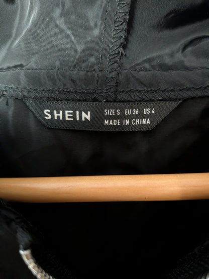 Coupe-vent cropped noir - Shein - S