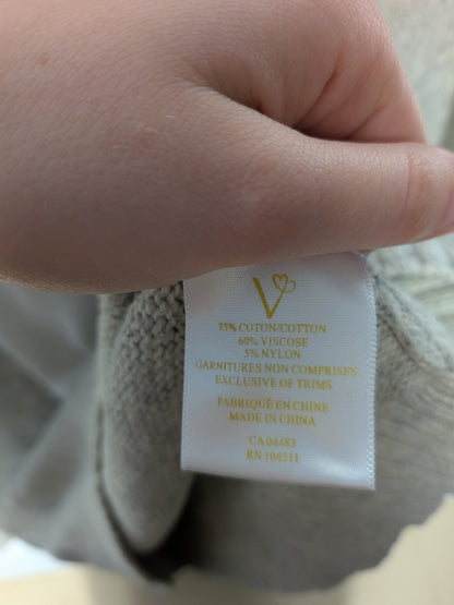 Chandail tricot cœur - tgrand - Taille manquante