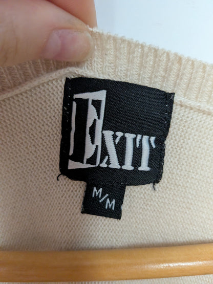 Tricot cœur doré - Exit - M