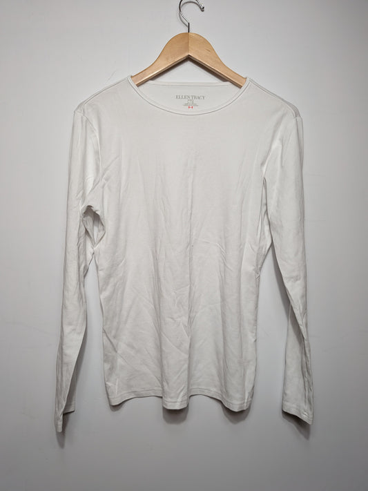 Chandail classique blanc - Ellen Tracy - L