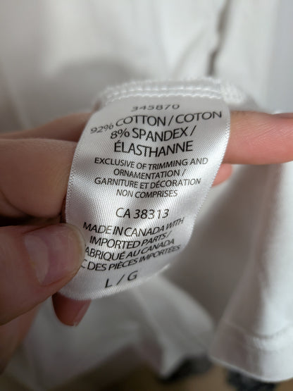 Chandail classique blanc - Ellen Tracy - L