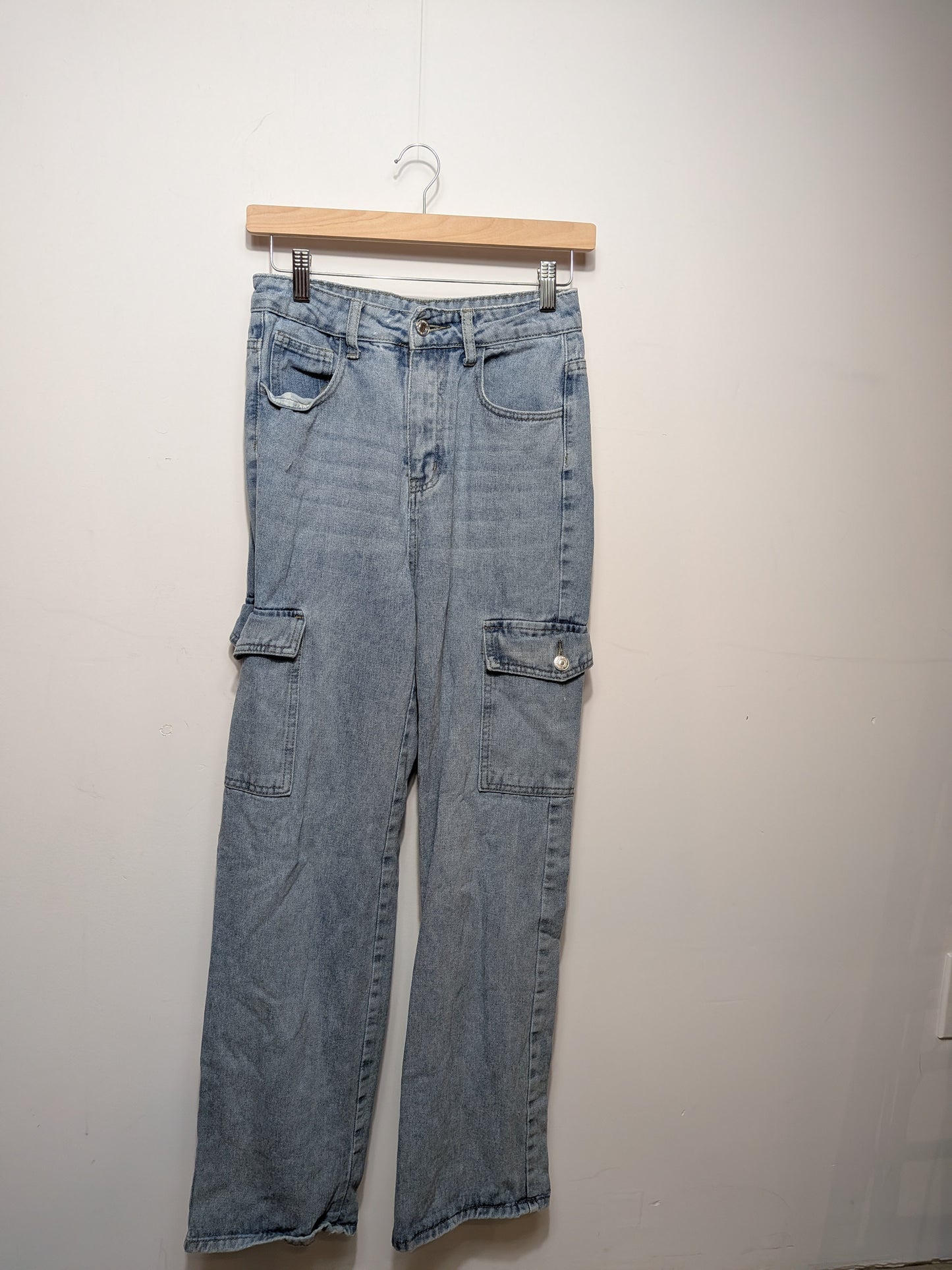 Jeans droit cargo - Inconnu - Taille manquante