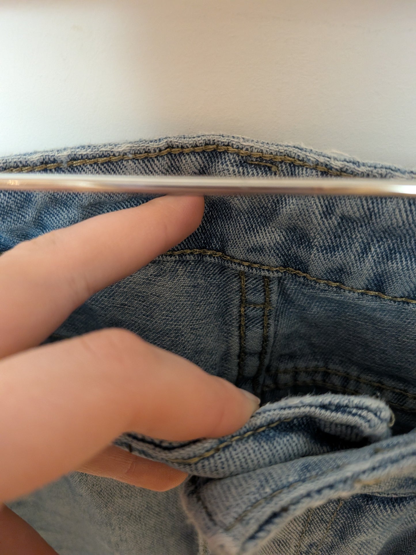Jeans droit cargo - Inconnu - Taille manquante
