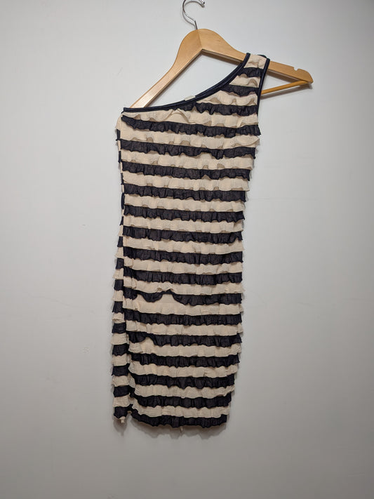 Robe asymétrique à volants - Limité - S