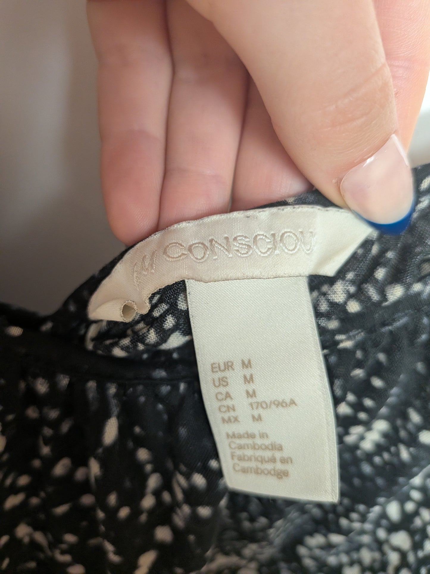 Camisole tachetée - H&M Conscious - M