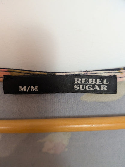 Robe cache-cœur fleurie - REBEL SUGAR - M/M