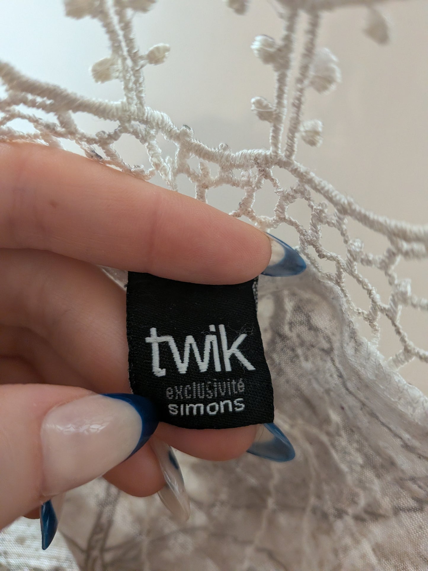 Camisole dos crochet - twik - Taille manquante