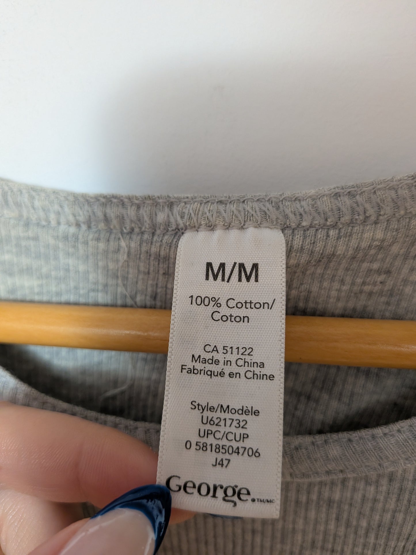 Camisole à fines côtes - George - M/M