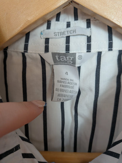 Chemise sans manches rayée - tag - 4