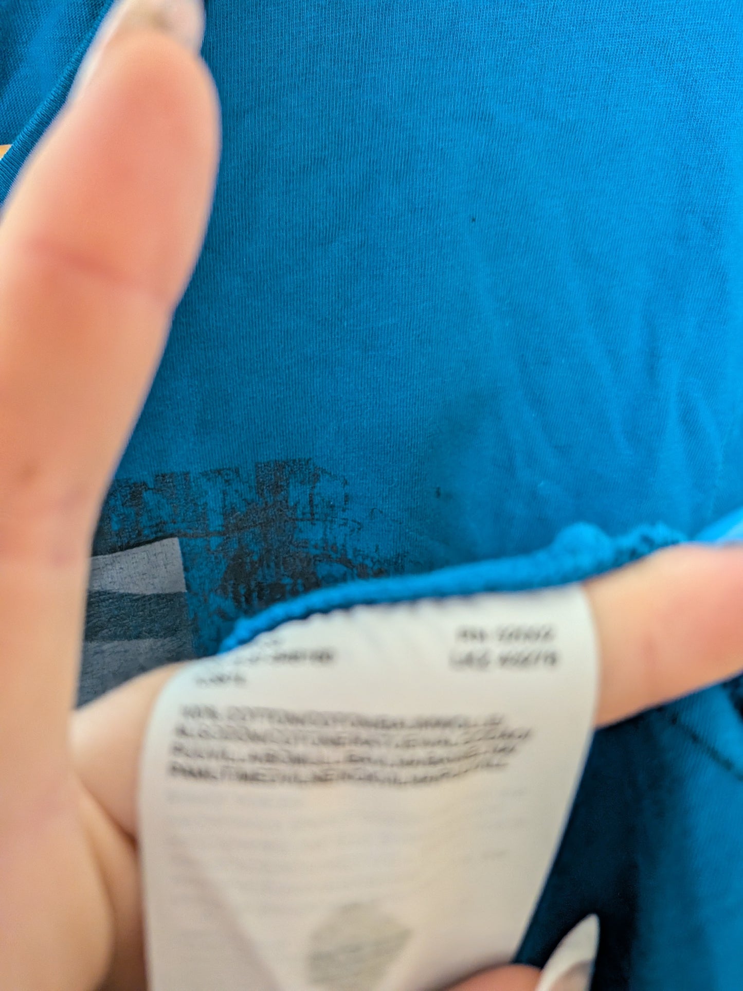 T-shirt graphique urbain turquoise - Mexx - XXL