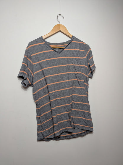 T-shirt ultra doux à rayures orange - OLD NAVY - L