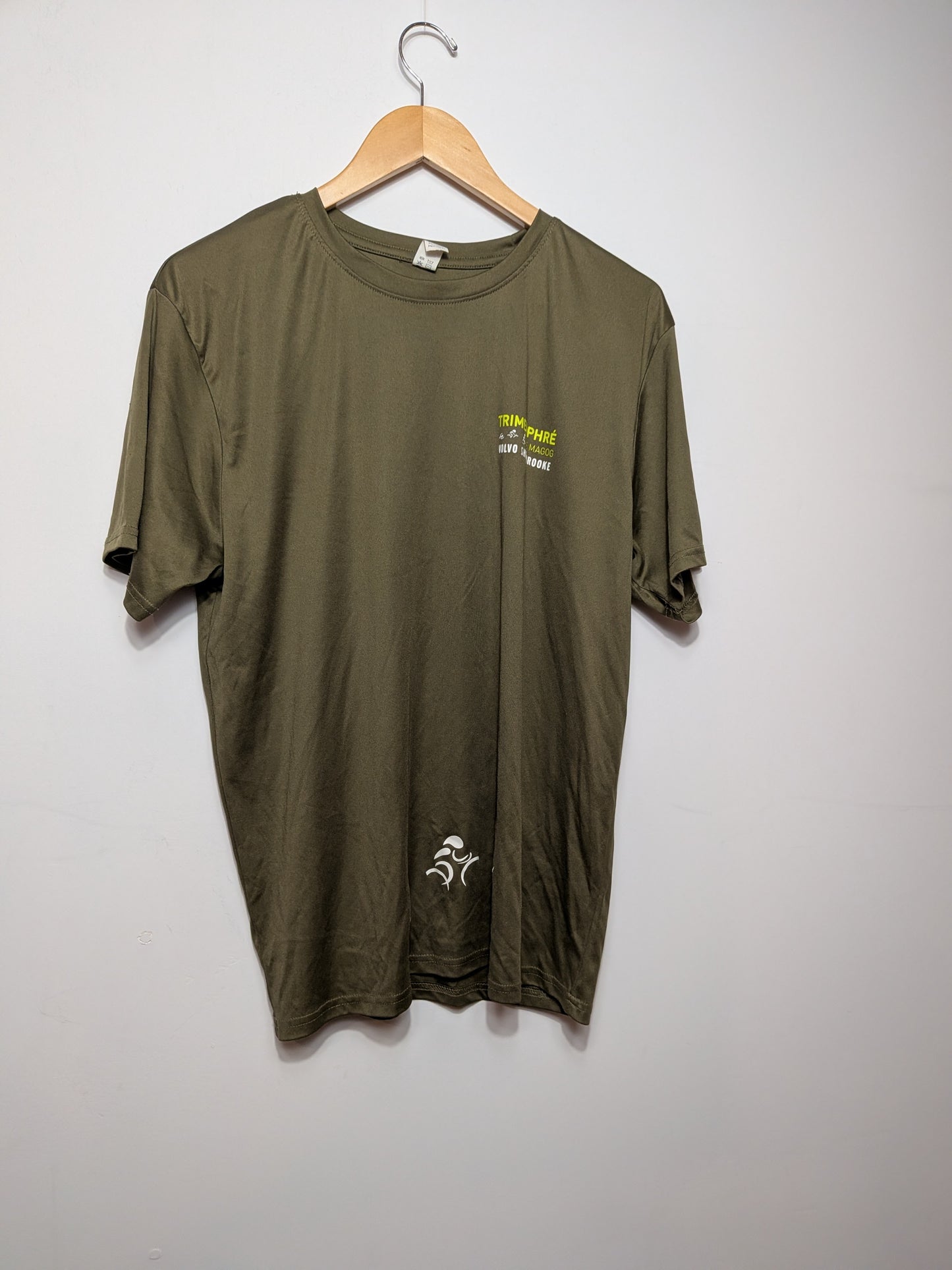 T-shirt technique Triméphré vert olive - BLANK ACTIVEWEAR - L