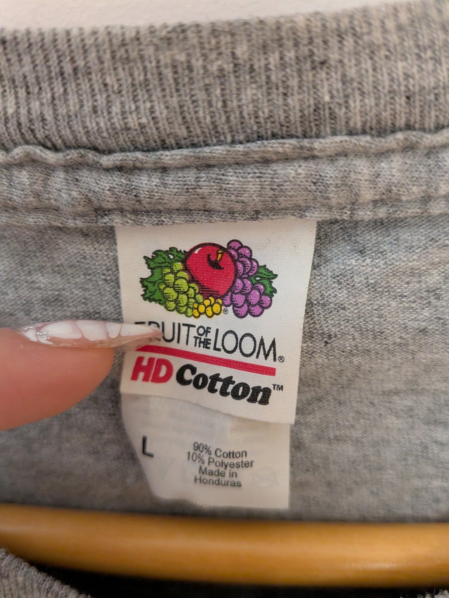 T-shirt gris Canadian Army - FRUIT OF THE LOOM - L